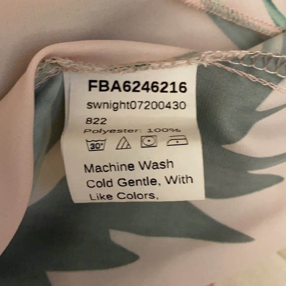 Tank & shorts palm nightwear - Picture 7 of 9